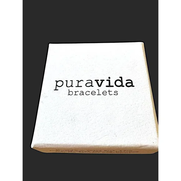 Pura Vida Mood Chain Wrap Post Earrings & Ring Size 8 with Chain Set - Picture 5 of 6